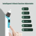 New Rechargeable Baby Nose Cleaner Adjustable Suction Child Nasal Aspirator - Image 5