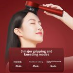 Electric Vibration Massage Comb Red Light Therapy Hair Growth Massage Scalp Brush - Image 4