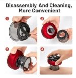 Smart Electric Vacuum Cupping Heating Suction Cup Device Body Scraping Massage - Image 6