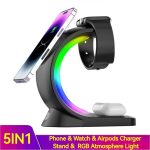 4 In 1 Magnetic Wireless Fast Charging Station For Smartphones - Image 6