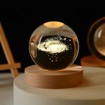 3D Crystal ball Crystal Planet Night Light Laser Solar System Decoration - Image 14