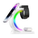4 In 1 Magnetic Wireless Fast Charging Station For Smartphones - Image 2