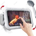 Waterproof Shower Wall Mounted Phone Holder with 480° Rotation