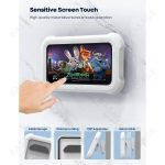 Waterproof Shower Wall Mounted Phone Holder with 480° Rotation - Image 6