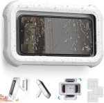 Waterproof Shower Wall Mounted Phone Holder with 480° Rotation - Image 11