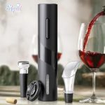 Electric Wine Opener Set Automatic Corkscrew and Foil Cutter - Image 4